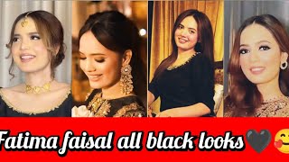 Fatima Faisal All Black Looks