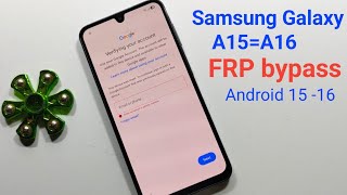 Samsung Galaxy A15,A16 Frp Bypass/Unlock Google Account Lock Adb Enable Fail *#0*#✖️ 2026