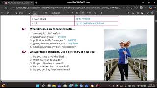 (Unit 6 : Health and Illness )ExercisesEnglish Vocabulary in Use – Elementary 