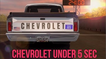 CHEVROLET UNDER 5 SECONDS TUNE IN NO LIMIT 2.0