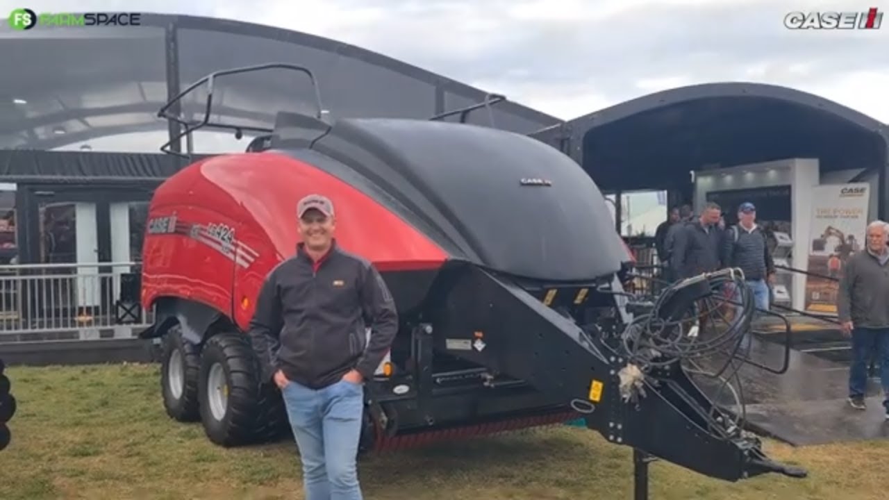 Case IH 424XLD baler is 'n 1270 baler wat hard stamp.