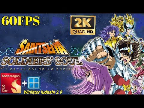 Os cavaleiros do zodíaco (2k Quad HD ) 60 FPS - Redmagic 11 Air (SD 8 ELITE) _ Winlator ludashi 2.9