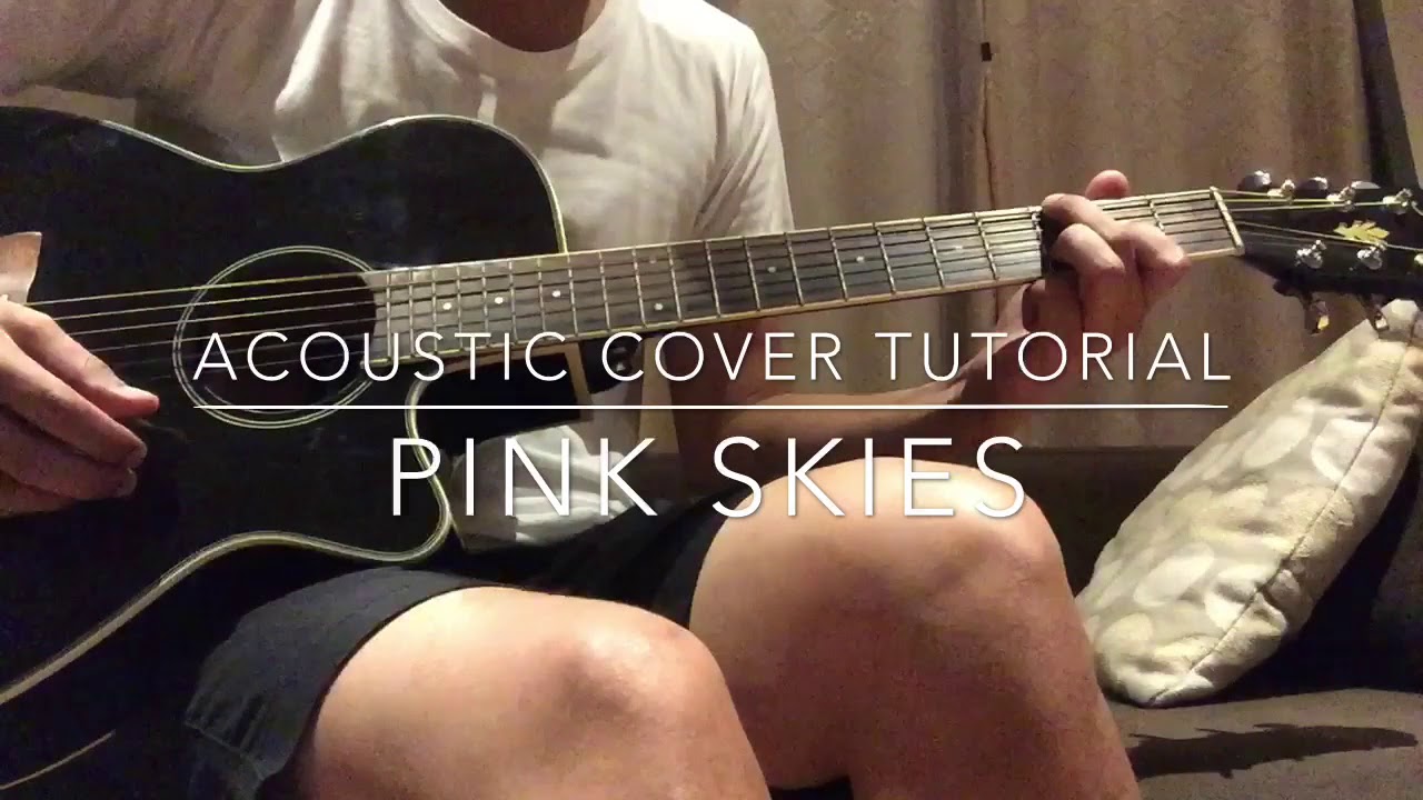 PINK SKIES by LANY (Acoustic Cover Tutorial)
