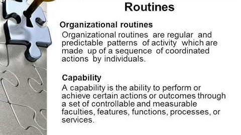 resource based theory