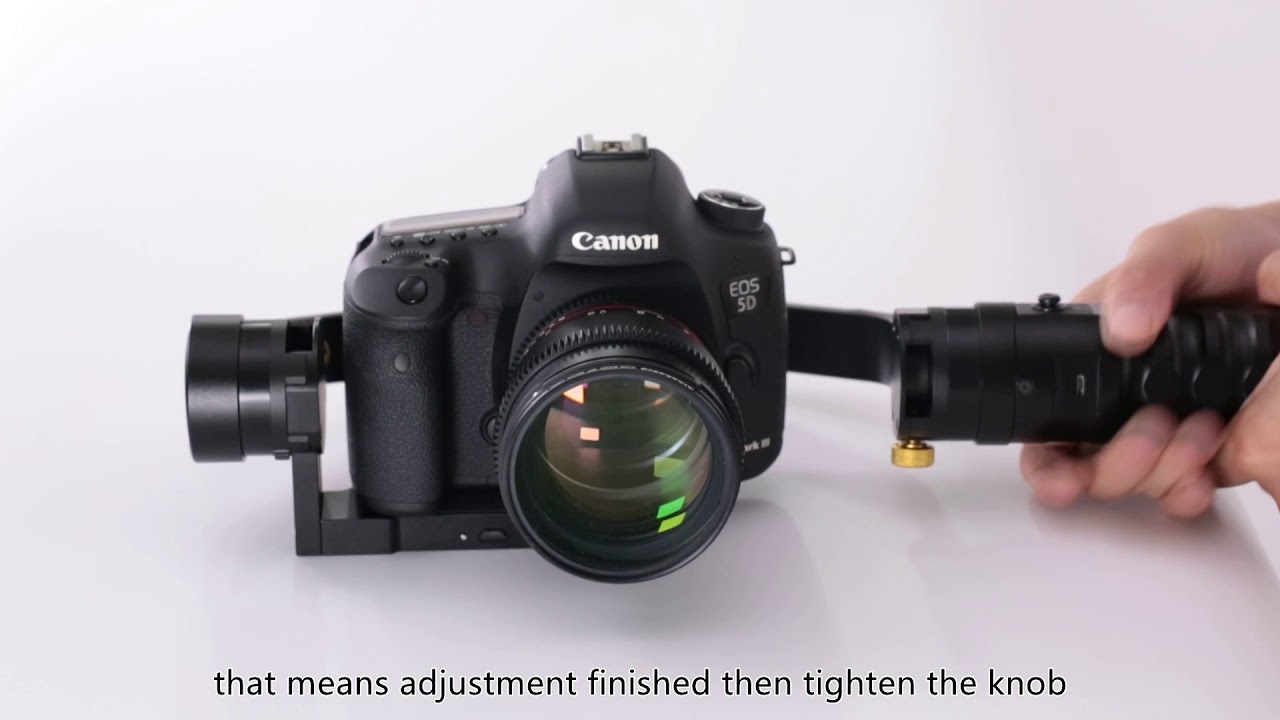 AFI  VS 3SD gimbal balance operation and calibration guide