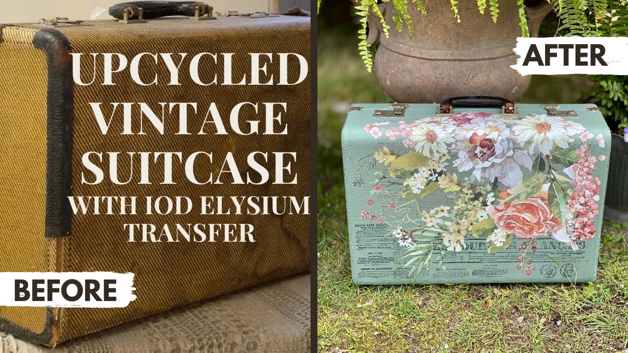 Vintage Suitcase Makeover #2  Confessions of a Serial Do-it-Yourselfer