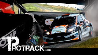Onboard Rallye Oberehe Wp5 Duppach-Steffeln 2 Bjorn Satorius - Hanna Ostlender Ford Fiesta