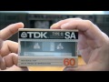 TDK - Обзор винтажных аудио кассет.