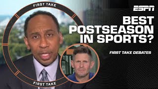 College basketball OVER baseball?! Which sport has the best postseason? | First Take Debates
