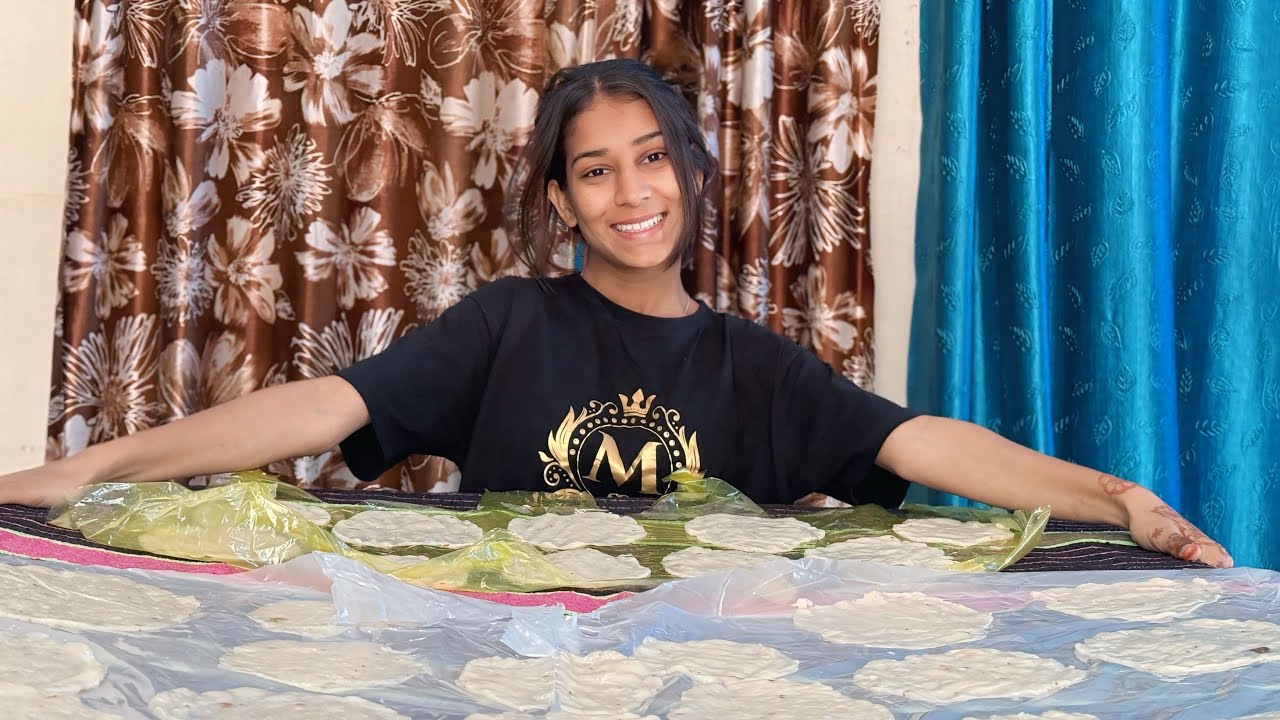 “Aaj gaon me dadi ne chawal ke papad banai thi 🌾 | Village vlog” @Tannuvlog_1 #trending #vlog 