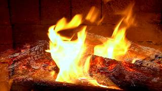 Real Fireplace Crackling Sounds (8 Hours) | Sleep Better Tonight