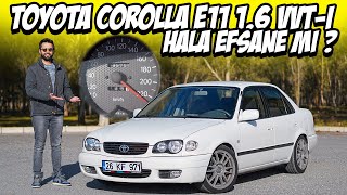 Modifiyeli Toyota Corolla E11 1.6 VVTi / Hala Efsane Mi ? / Top Speed / Coilover / Büyük Frenler