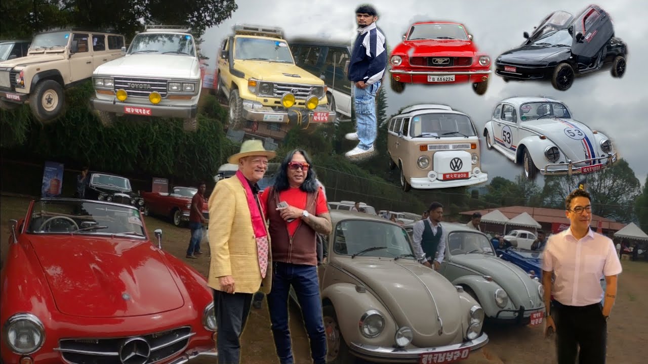 The Distinguished Gentlemen's Drive 2023 kathmandu🇳🇵||Vintage Vehicles of Nepal🔥