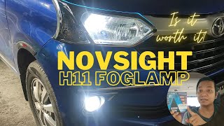 HOW TO INSTALL NOVSIGHT H11 FOGLIGHT/ REVIEW/ IS IT WORTH IT?