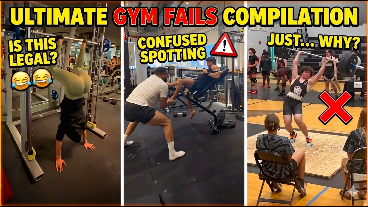 Gym Rope Fail Gym Fails So Brutal You’ll Feel the Pain & The Funniest Moments Ever ...