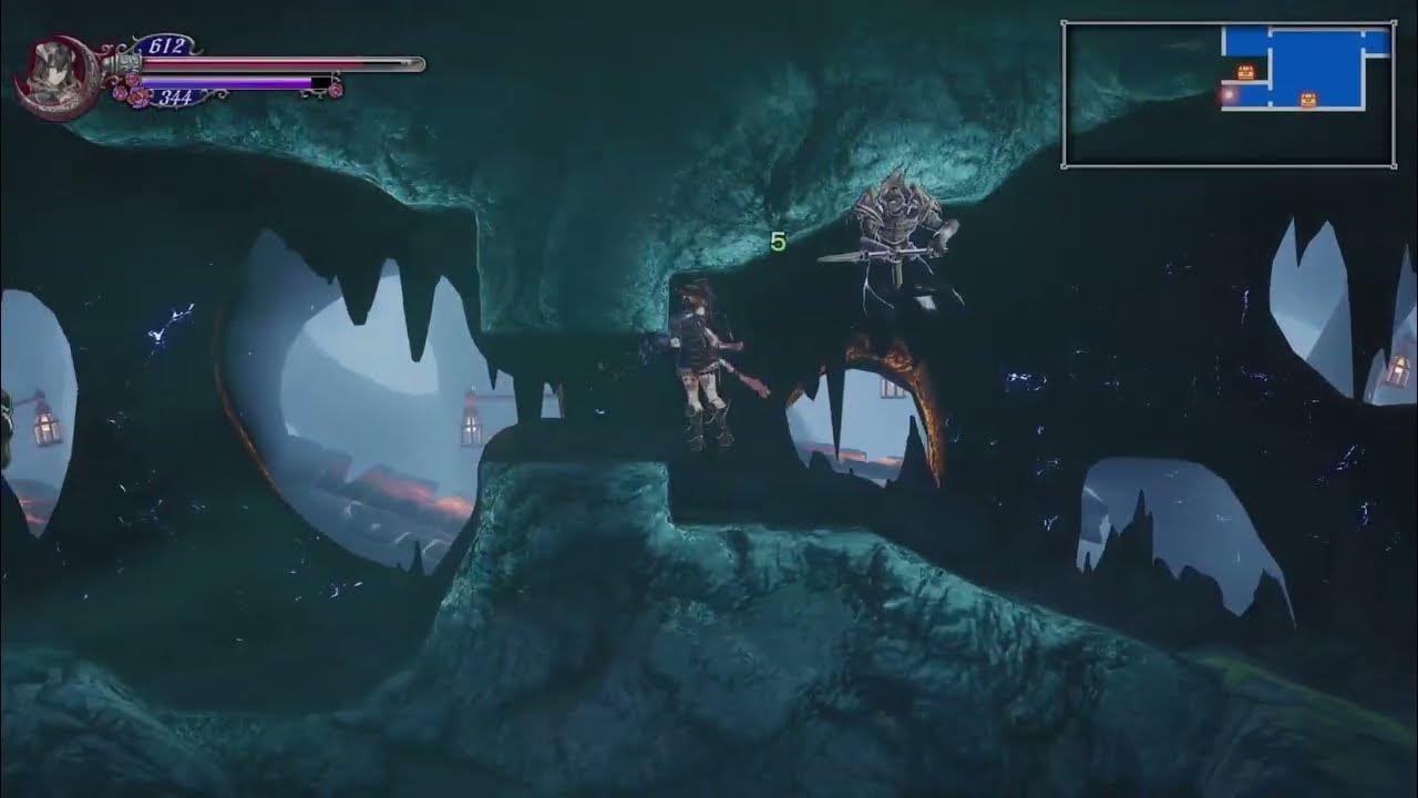 how to swim underwater in bloodstained (skip to 6min) YouTube