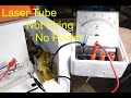 Laser Tube CO2 Has No power or Lost power What and how do I check