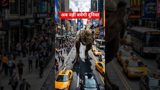 🦖 अगर पीछे पड़ जाए Dinosaur तो किस Bike या Car में बैठकर बचोगे? 😱🔥#short#viral#trending #ai #bike