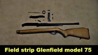 Glenfield model 75 assembly and disassembly