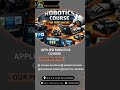 APPLIED ROBOTICS COURSE/TECHNOCATION/FREELANCING/COMPUTER DIPLOMA/DATA SCIENCE/WEB DESIGNING.