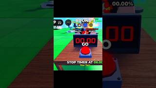Stop the timer in roblox 👍 | roblox gameplay | #trending #roblox #timer #shorts
