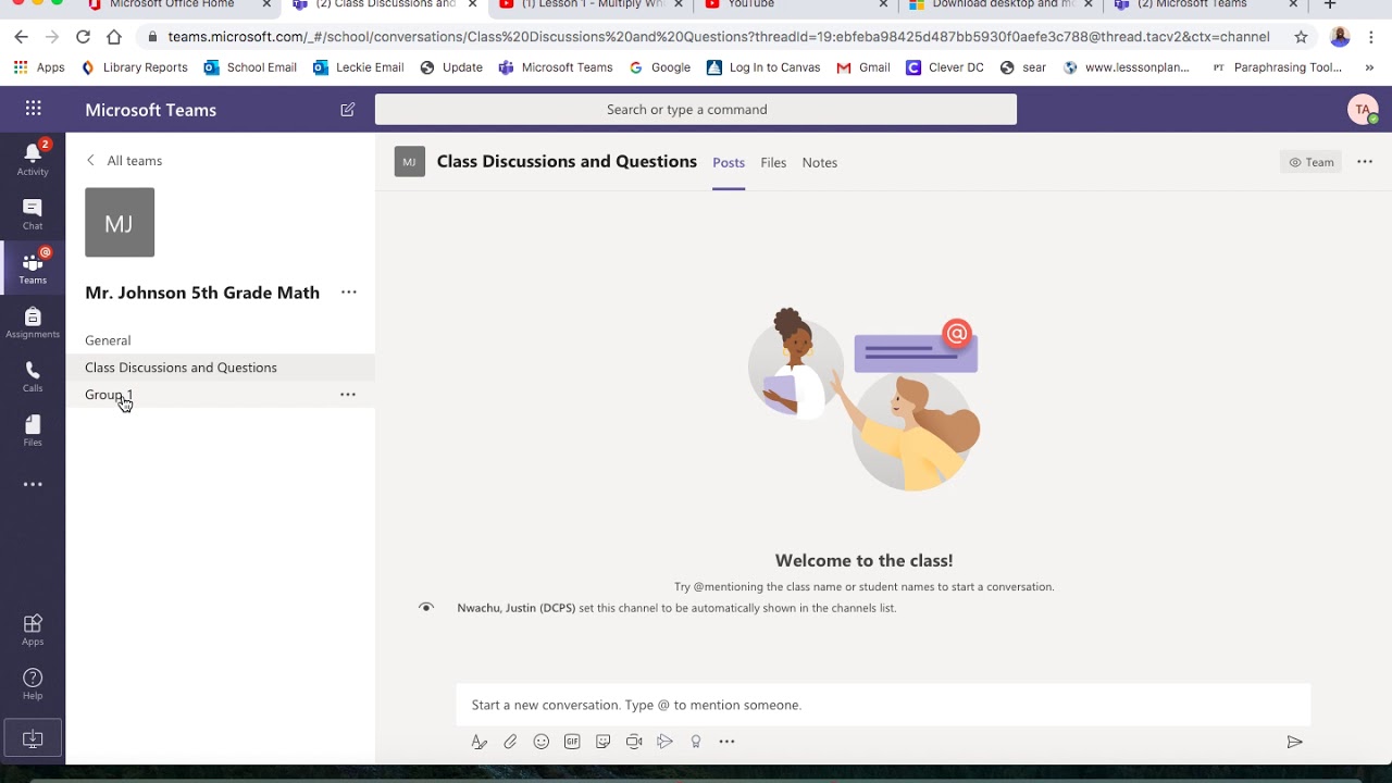 microsoft teams assignments student view