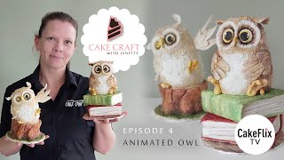 Animated Owl | Cake Craft with Janette MacPherson
