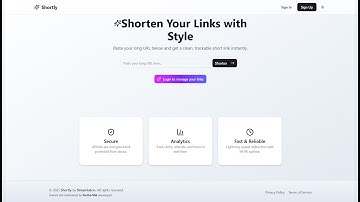 URL Shortener App Demo | Custom Links, QR Codes, Analytics