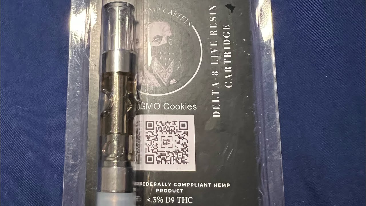 THE HEMP CARTELS GMO Cookies Live Resin Cart Review