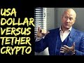 USA Dollar (Fiat Currency) versus Tether (Crypto) - What is a Satoshi?