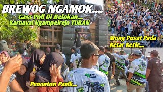 Wong Pusat & Penonton Ketar Ketir ‼️ BREWOG Gass Poll Di Belokan Karnaval Ngampelrejo Tuban‼️