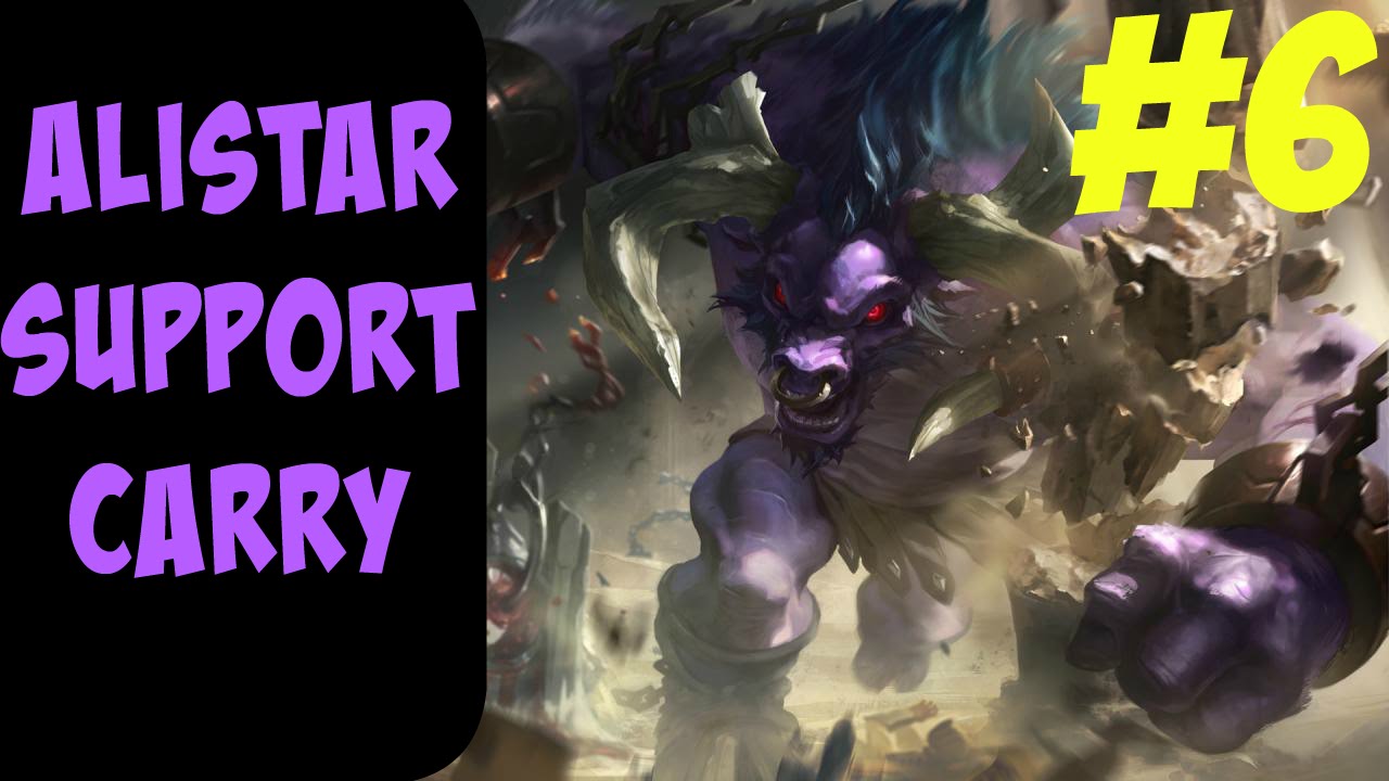 lets play a little game How to Carry as Alistar #6 -- Only Support to Diamond Series -- League of Legends