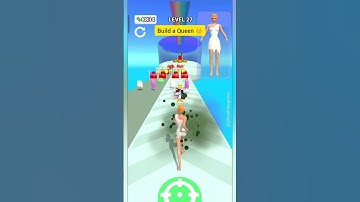 Build a Queen 👑 | challenge game 🎮 #braingame #trandinggame #game #play #buildaqueen