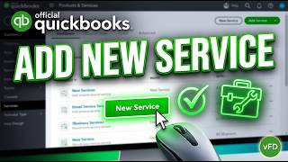 Create Service Items QuickBooks [Shortcut]