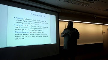 2015-09-29 Steve Butler - Aspects of the normalized Laplacian matrix (colloquium)