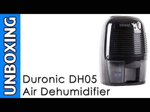 Duronic DH05 Air Dehumidifier Unboxing