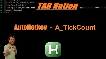 AutoHotkey - Script Run Time, A_TickCount, How Long Does My Code Take To Run?