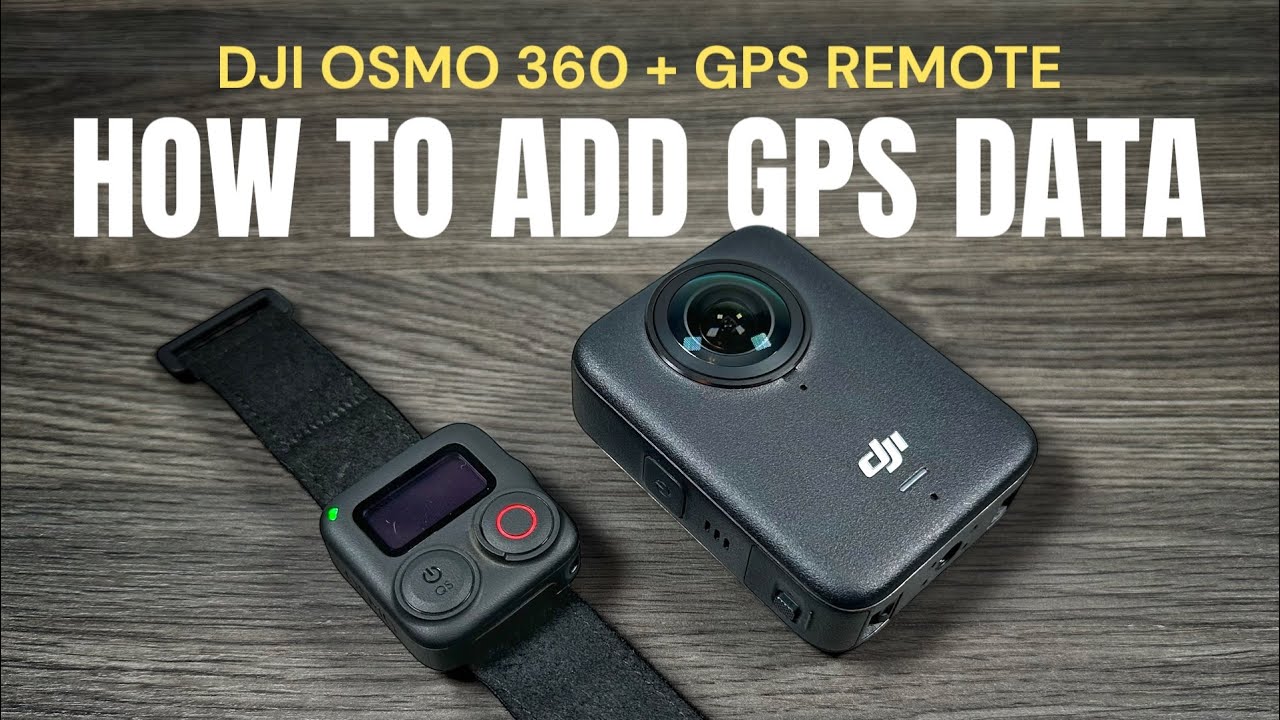How To Add GPS Overlays On Your DJI Osmo 360 Footage (Step By Step Guide)