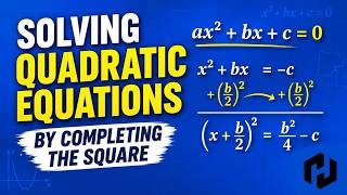 28 solve by Completing the square part 1