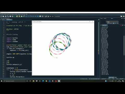 Animation (Turtle) coding - Python