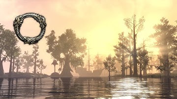 ESO - View near Vivec City wayshrine.