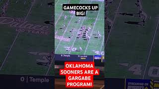 OKLAHOMA SOONERS PROGRAM IS GARBAGE! #collegefootball #football #oklahoma #southcarolina #sooners