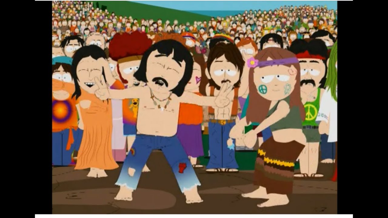 Randy is HIPPIE South Park S09E02 Die Hippie, Die YouTube