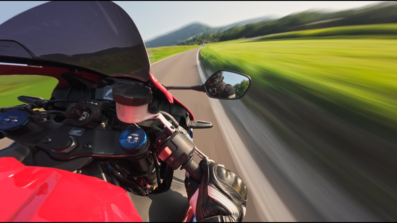 Honda CBR 600 RR RAW Sound || No Wind Noise || 4K