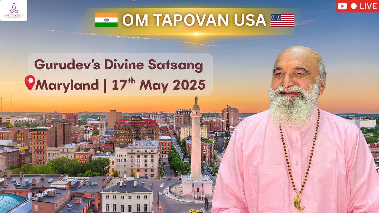 Om Tapovan USA - Narayan Swami, May 17th
