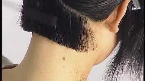 Học cắt tóc ngắn cơ bản bài 1 VIDAL SASSOON