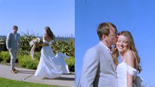 our super-8 wedding film 🤍 | jordy + michel | san diego, ca