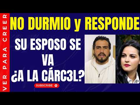 ESPOSO DE MAITE PERRONI ... NO DURMIO ¿SE VA A LA CÁRC3L?