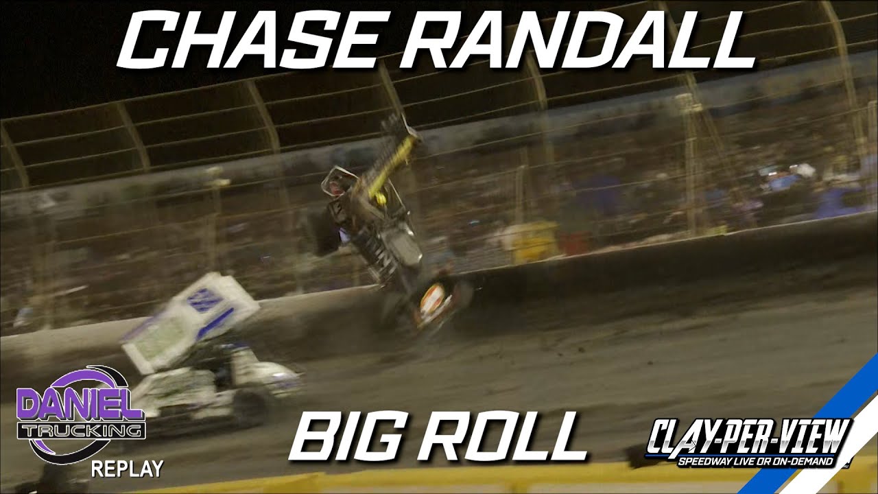 Sprintcars Chase Randall Rollover Warrnambool 2729th Jan 2023