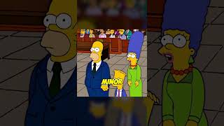 Bart was sent to juvenile detention for playing pranks on the entire town. #anime #TheSimpsons